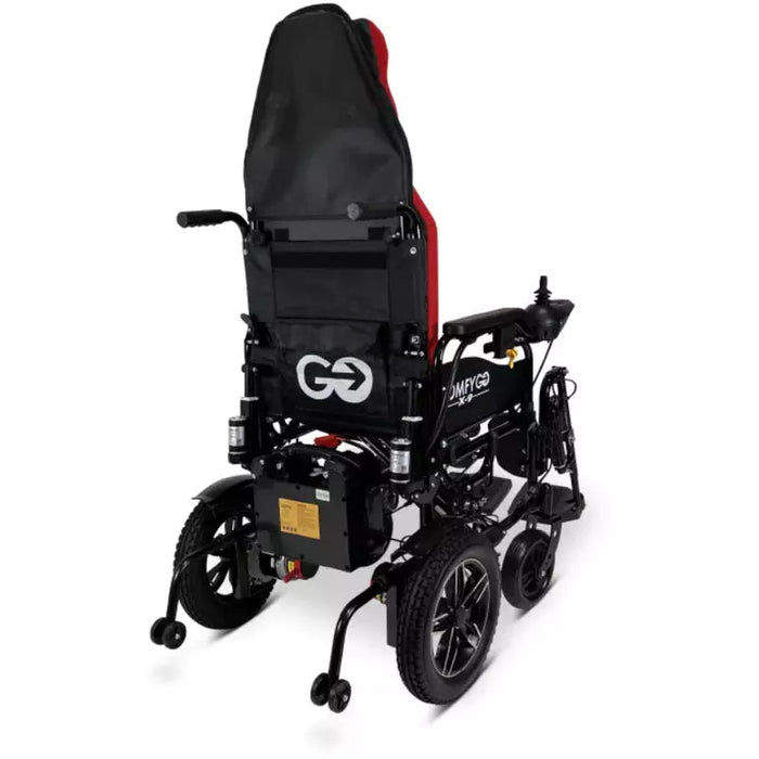 ComfyGo X-9 Remote Controlled Electric Wheelchair with Automatic Recline