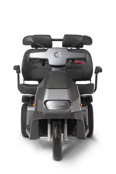 Afiscooter S3 3 Wheel Outdoor, Heavy-Duty Mobility Scooter With an Extra Wide Seat Afiscooter