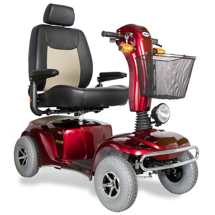 Meritsusa Pioneer 10 4-Wheel Heavy-Duty Scooter S331-ARMU/SBMU - Red Meritsusa