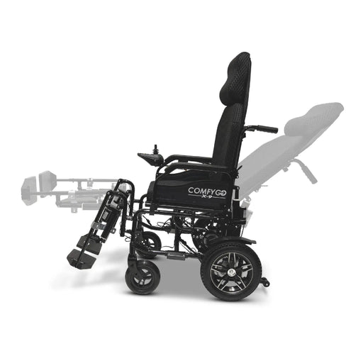 X-9 Remote Controlled Electric Wheelchair, Automatic Reclining Backrest & Lifting Leg Rests