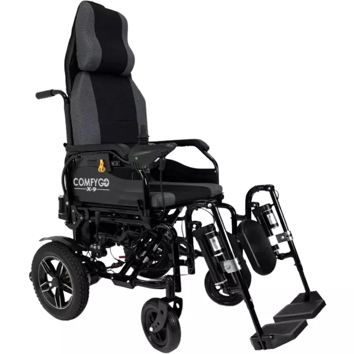 ComfyGo X-9 Remote Controlled Electric Wheelchair with Automatic Recline