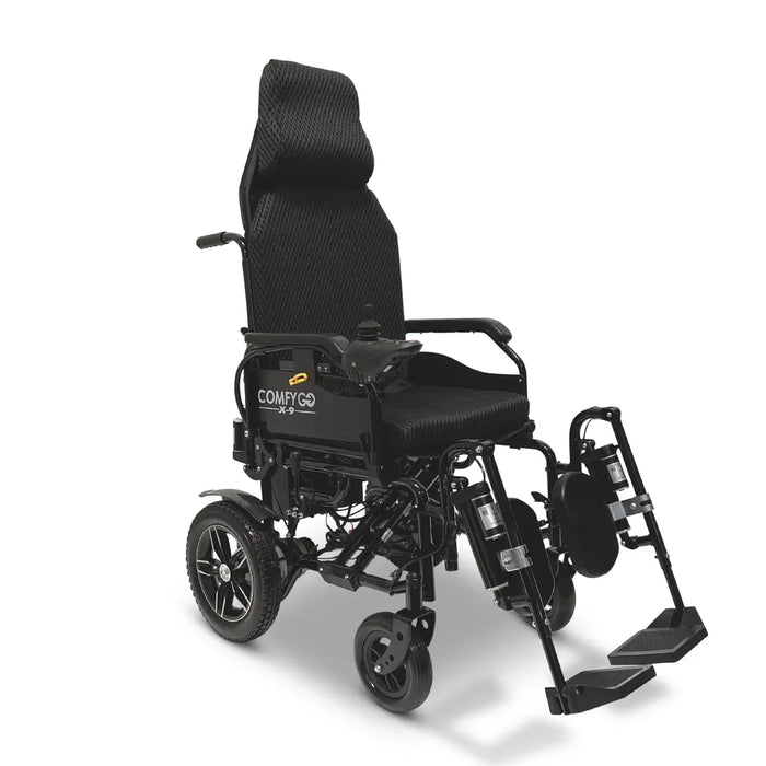 ComfyGo X-9 Remote Controlled Electric Wheelchair with Automatic Recline