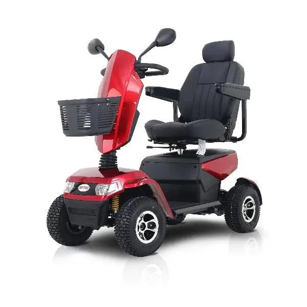 S800 Heavyweight 4-Wheel Mobility Scooter Red