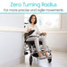Vive Health MOB1029L Electric Power Wheelchair