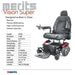 Merits Health P327 Vision Super Heavy Duty Power Wheelchair Meritsusa