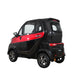Green Transporter Q Runner Fully Enclosed Cabin Mobility Scooter Green Transporter