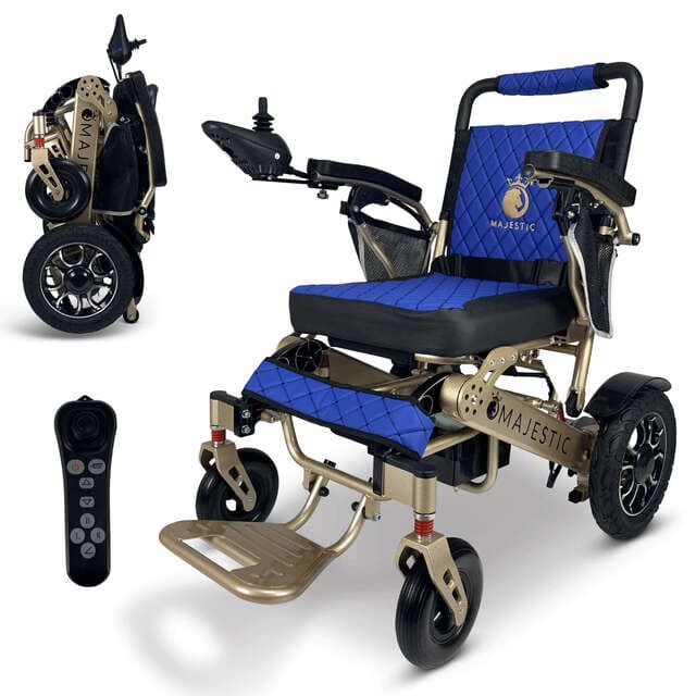 ComfyGo Majestic IQ-7000 Electric Wheelchair With Optional Auto Fold
