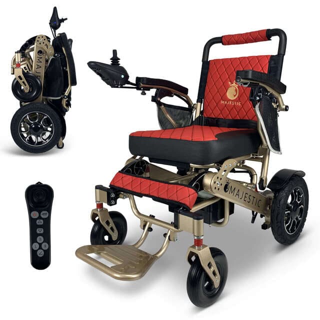 ComfyGo Majestic IQ-7000 Electric Wheelchair With Optional Auto Fold