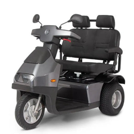 Afiscooter S3 3 Wheel Outdoor, Heavy-Duty Mobility Scooter With an Extra Wide Seat Afiscooter