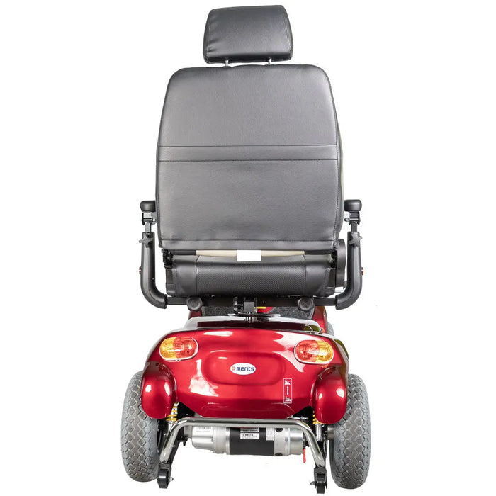 Meritsusa Pioneer 10 4-Wheel Heavy-Duty Scooter S331-ARMU/SBMU - Red Meritsusa
