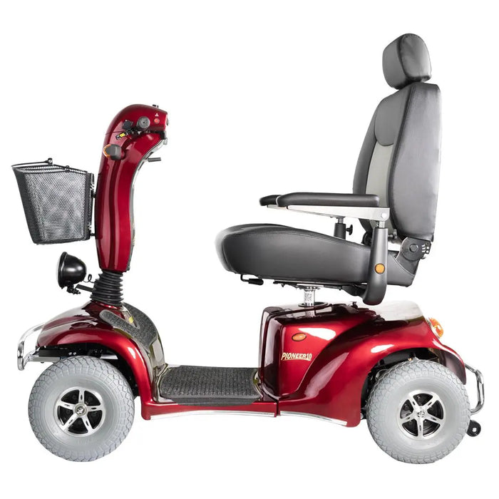 Meritsusa Pioneer 10 4-Wheel Heavy-Duty Scooter S331-ARMU/SBMU - Red Meritsusa