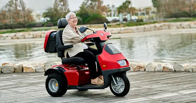 Afiscooter S3 3 Wheel Outdoor, Heavy-Duty Mobility Scooter Afiscooter