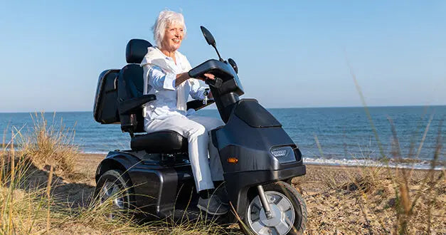 Afiscooter S3 3 Wheel Outdoor, Heavy-Duty Mobility Scooter Afiscooter