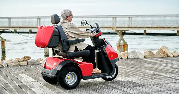 Afiscooter S3 3 Wheel Outdoor, Heavy-Duty Mobility Scooter Afiscooter