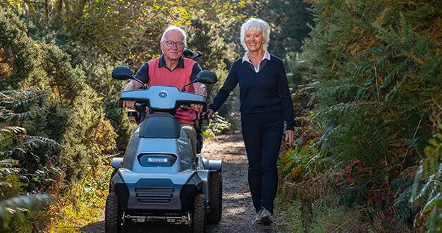 Afiscooter S4 - The Ultimate 4 Wheel Outdoor, Heavy-Duty Mobility Scooter Afiscooter