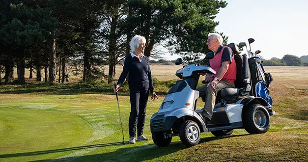 Afiscooter S4 - The Ultimate 4 Wheel Outdoor, Heavy-Duty Mobility Scooter Afiscooter