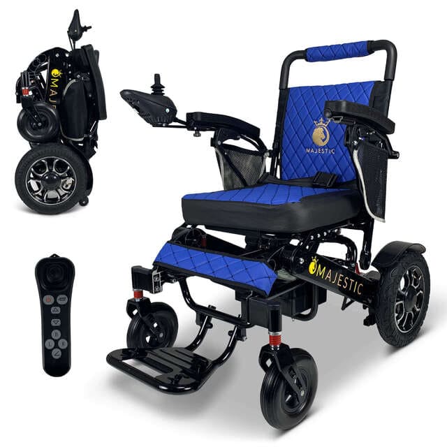 ComfyGo Majestic IQ-7000 Electric Wheelchair With Optional Auto Fold