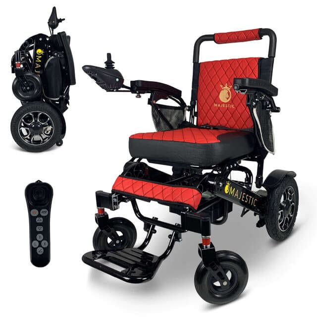 ComfyGo Majestic IQ-7000 Electric Wheelchair With Optional Auto Fold