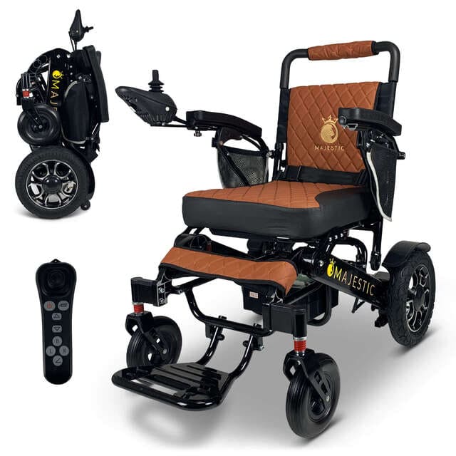 ComfyGo Majestic IQ-7000 Electric Wheelchair With Optional Auto Fold