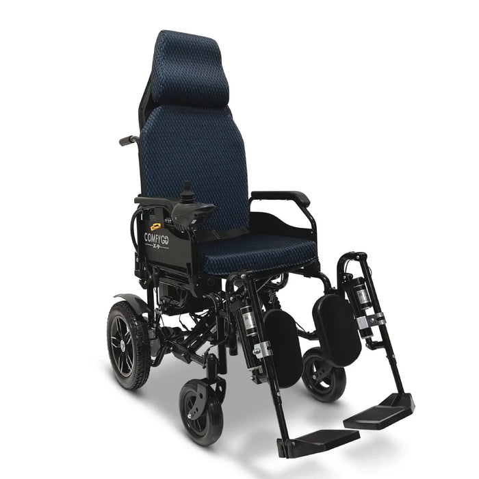 ComfyGo X-9 Remote Controlled Electric Wheelchair with Automatic Recline