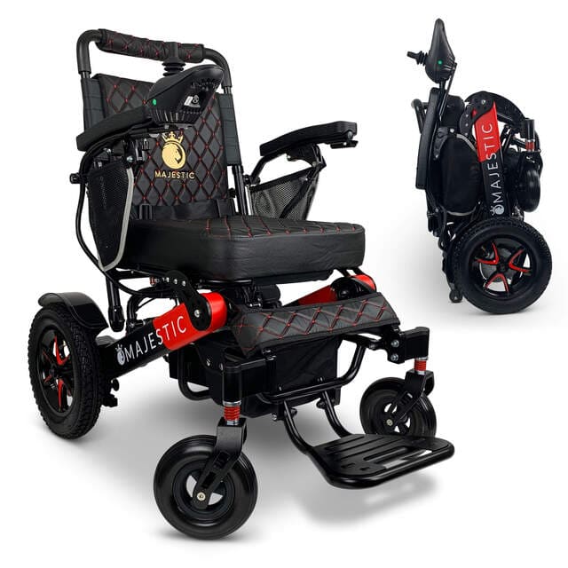 ComfyGo Majestic IQ-7000 Electric Wheelchair With Optional Auto Fold