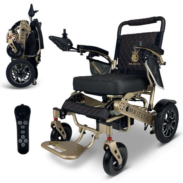 ComfyGo Majestic IQ-7000 Electric Wheelchair With Optional Auto Fold