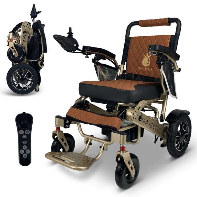 ComfyGo Majestic IQ-7000 Electric Wheelchair With Optional Auto Fold