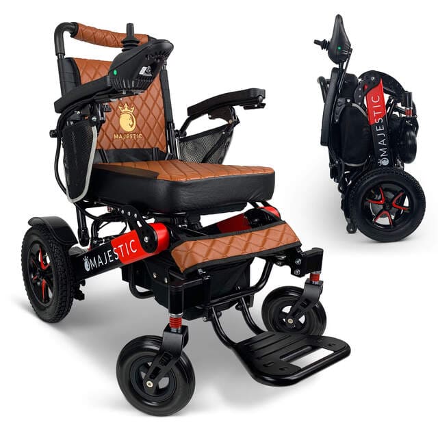 ComfyGo Majestic IQ-7000 Electric Wheelchair With Optional Auto Fold
