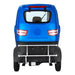 Green Transporter Q-Runner 60V/45Ah 1200W Enclosed 4-Wheel Electric Mobility Scooter with Handlebar Controls Green Transporter