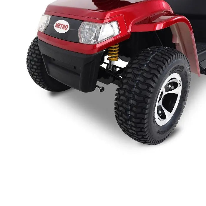 S800 Heavyweight 4-Wheel Mobility Scooter Red