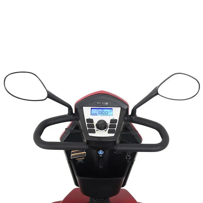 S800 Heavyweight 4-Wheel Mobility Scooter Red