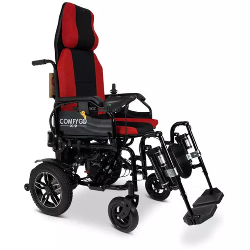 ComfyGo X-9 Remote Controlled Electric Wheelchair with Automatic Recline