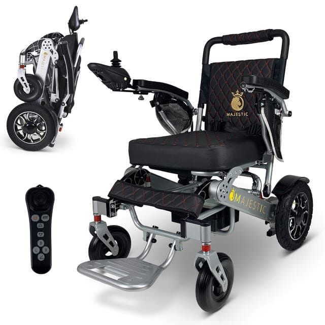 ComfyGo Majestic IQ-7000 Electric Wheelchair With Optional Auto Fold