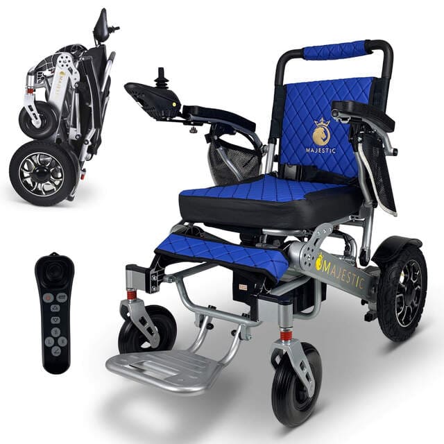 ComfyGo Majestic IQ-7000 Electric Wheelchair With Optional Auto Fold