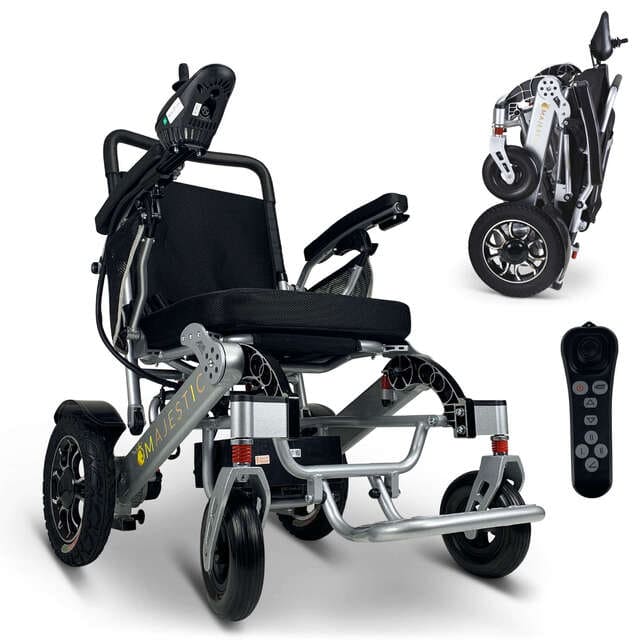 ComfyGo Majestic IQ-7000 Electric Wheelchair With Optional Auto Fold